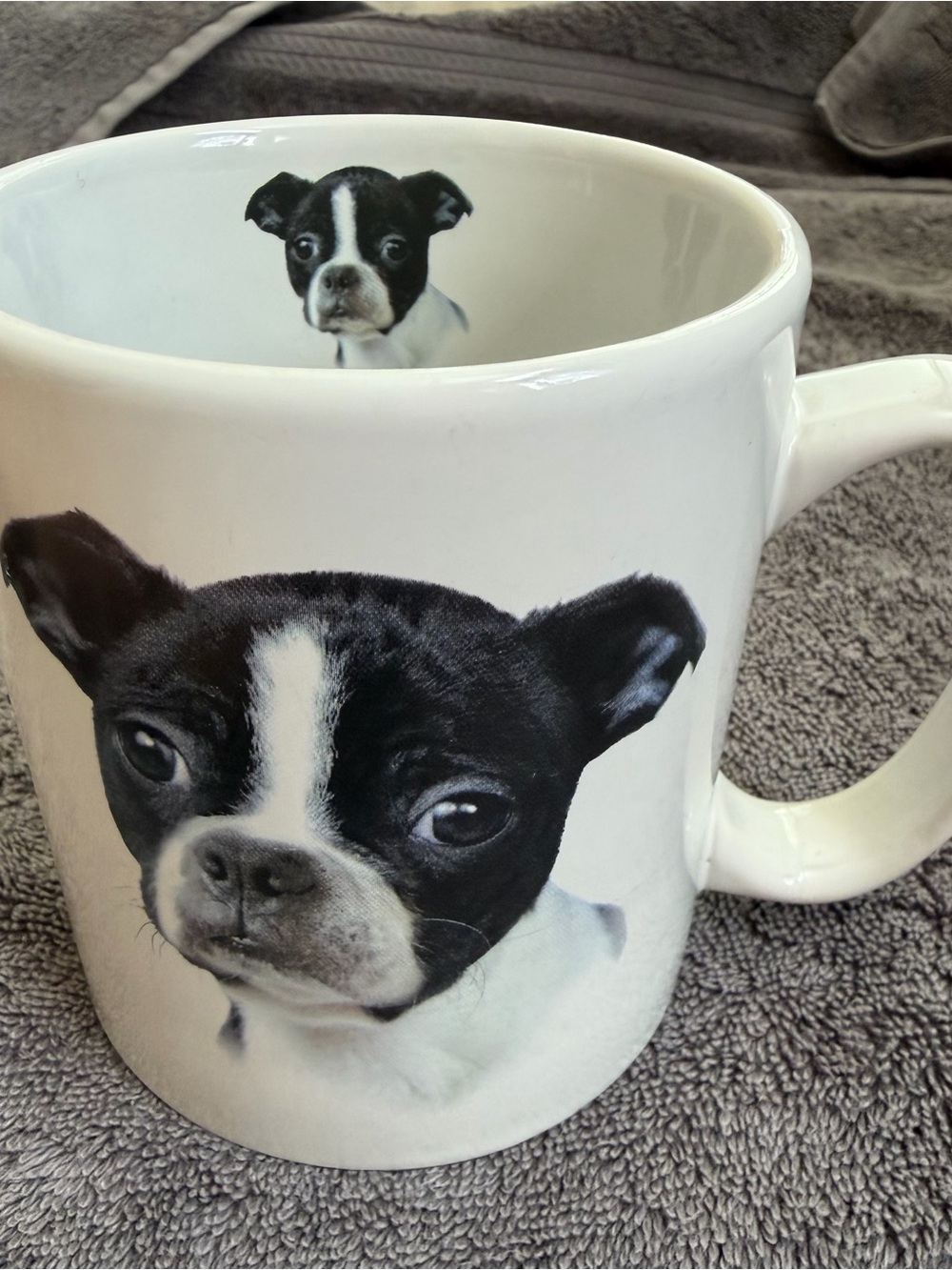 Boston Terrier Hot Beverage Mug